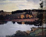 Nesterov Nikolai Stepanovich The Spring landscape oil painting on canvas